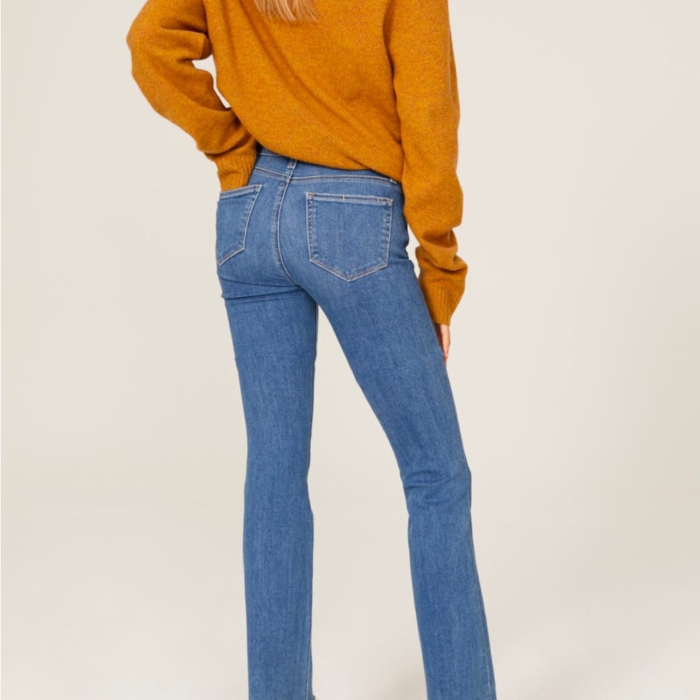 PAIGE Manhattan Bootcut Straight Jeans